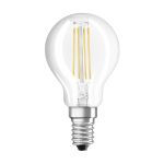 Ledvance Classic LED E14 Birne Fadenlampe Klar 3.4W 470lm - 940 Cool white | Höchste Farbwiedergabe - Dimmbar - Ersatz für 40W