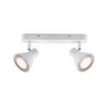 Nordlux Eik 2 Spot Metall Weiß | Geeignet für 2x GU10