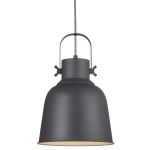 Nordlux Adrian 25 Pendelleuchte Metall Anthrazit | Geeignet für 1x E27