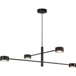 Nordlux Pendelleuchte Clyde 20W 827 350lm 120D Schwarz - Metall | Dimmbar