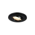 Nordlux Umberto Downlight Aluminium Schwarz | Geeignet für GU10