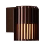Nordlux Aludra Wandleuchte Aluminium Braun | Geeignet für E27
