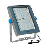 Philips LED-Scheinwerfer Coreline Tempo X-groß Grau 250W 35280lm 103-8x57D - 740  | IP66 - Asymmetrisch