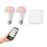 Eglo Connect.Z Smart LED Birne E27 Matt 18W 806lm - 827-865 Abstimmbares Weiß + RGB | Dimmbar - Ersatz Für 60W