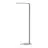 Ledvance LED Stehlampe Grau 43W 5400lm - 830 Warmweiß | 1500mm - EU Stecker