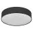 Ledvance Bulkhead Orbis Paris Schwarz | Geeignet für 3x E27 - 480mm - IP20
