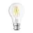 Ledvance Classic Performance LED Glühbirne B22d Birne Fadenlampe Klar 6.5W 806lm - 827 Extra Warmweiß | Ersatz für 60W