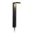 Nordlux Solar Gartenbeleuchtung Rica Rund Rostfreier Stahl Schwarz 4.5W 400lm - 830  | Bewegungs- und Lichtsensor