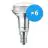 Mehrfachpackung 6x Philips Corepro LED Spot E14 R50 1.4W 105lm 36D - 827 Extra Warmweiß | Ersatz für 25W