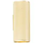 Brilliant Marty Wandleuchte Up/Down Aluminium Gold 10W 700lm - 830 Warmweiß | 65mm - Inkl. 2x GU10