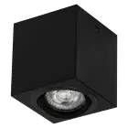 Ledvance Surface Spot Quadrat Schwarz| 80mmx80mm - Geeignet Für   GU10