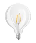 Ledvance Classic LED E27 Globe Fadenlampe Klar 7W 806lm - 827 | Ersatz für 60W