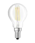 Ledvance Classic LED E14 Birne Fadenlampe Klar 3.4W 470lm - 940 Cool white | Höchste Farbwiedergabe - Dimmbar - Ersatz für 40W