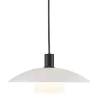 Nordluxna Pendelleuchte Glas Schwarz | Geeignet für 1x E27