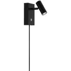 Nordlux Wandleuchte Omari 3.2W 827 320lm 41D Schwarz – Metall
