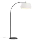 Nordlux Dicte Stehlampe Textil und Metall Weiß | Geeignet für E27