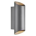 Nordlux Nico Wandleuchte Aluminium Anthrazit Up & Down | IP54 - Geeignet für 2x GU10