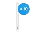 Mehrfachpackung 10x Philips Corepro PL-L LED 16.5W 2100lm - 865  | Ersatz für 36W