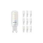 Mehrfachpackung 10x Philips Corepro LED Capsule G9 4W 480lm - 827 Extra Warmweiß | Dimmbar - Ersatz für 40W