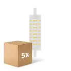Mehrfachpackung 5x Ledvance  Performance LED R7s Doppelt Ended 118mm Klar 15W 2000lm - 827  |  Ersatz Für 125W