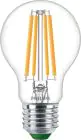 Philips MASTER LED Glühbirne Ultra Efficient E27 Birne Klar 4W 840lm - 830 Warmweiß | Ersatz für 60W
