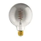 Eglo Connect.Z Smart LED Globe E27 Fadenlampe Smokey 4W 150lm - 820 Extra Warmweiß | Dimmbar - Ersatz Für 15W