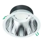 Philips LED Deckenstrahler Coreline DN142B Aluminium Weiß 10.7W 1200lm 60D - 840  | Ausschnitt 155mm - IP20 - UGR
