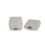 LED Linear End Cap Blind/Track /Sensor Cover Weiß