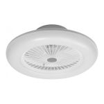Ledvance Smart+ WIFI Ventilateur Ronde Blanc + Télécommande | Accordable Blanc