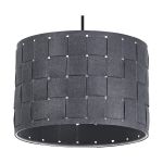 Ledvance Decor Felt Weaving Suspension Luminaire 280 Foncé Gris | Convient pour E27