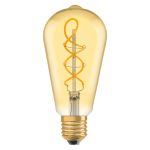 Ledvance Vintage 1906 LED E27 Poire Dorée 4W 300lm - 820- | Remplacement 25W