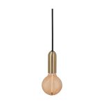 Ledvance Vintage 1906 Pendulum Ronde Dorée Brun | Convient pour E27