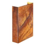 Nordlux Fold 15 Acier Corten Applique Murale  Brun Up & Down 10.4W 225lm - 830 
