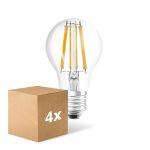 Lot 4x Ledvance Classic LED E27 Poire Filament Claire 11W 1521lm - 827  | Dimmable - Remplacement 100W