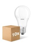 Lot 10x Osram Parathom LED Star E27 Poire Dépolie 8.5W 806lm - 827  | Remplacement 60W