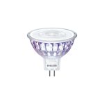 Philips Master Value LED Spot GU5.3 MR16 7.5W 630lm 60D - 930 Blanc Chaud | Meilleur rendu des couleurs - Dimmable - Équivalent 50W