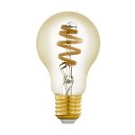 Eglo Connect.Z Smart LED Poire E27 Filament Ambre 4.9W 360lm - 827-865 Accordable Blanc | Dimmable - Remplacement 25W