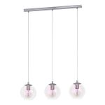 Eglo Suspension Luminaire Ariscani 2 Échantillon Cromo | Convient pour 3x E27
