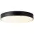 Brilliantline Plafonnier Métal Plastique Blanc Noir 58W 6800lm - 830-865 CCT | 490mm - Télécommande Dimmable