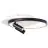 Brilliant Eunomia Plafonnier Métal Plastique Noir Blanc 26W 2900lm - 830 Blanc Chaud | 3 Niveaux De Gradation Dimmable
