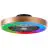 Brilliantline Ventilateur Plastique Métal Noir Dorée 36W 4700lm - 830-865 CCT+RGB | 490mm - Télécommande Dimmable
