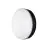 Ledvance Surface Bulkhead 250 10W 840 800lm Noir IP65 | Éclairage de secours 3H avec détecteur