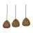 Ledvance Decor Papier Drop Papier/Échantillon Suspension Luminaire Beige | Convient pour 3X E27