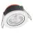 Ledvance Spot LED Combo Adjust Aluminium Blanc 6W 540lm 60D - 940  | 82mm - Diamètre 68mm - IP65 - Meilleur Rendu De Couleur - Dali Dimmable