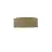 D'Lite Lunelle Plafonnier 30cm Textile Brun | Convient Pour 1x E27 