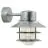 Nordlux Blokhus Applique Murale Échantillon et Verre Gris | IP54 - Convient pour E27
