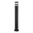 Nordlux Birk Lampe sur pied Aluminium Noir | 90mm - IP44 - Convient pour E27