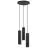 Nordlux Tilo Suspension Luminaire Métal Noir | Convient pour 3x GU10