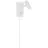 Nordlux LED Applique Murale Omari Blanc 3.2W 320lm 41D - 827  | Dimmable - Inclinable