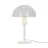 Nordlux Ellen Lampe De Table Métal Blanc | Convient pour 1x E14